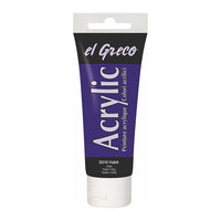 Colore acrilico El Greco 75 ml | sceglie tonalità