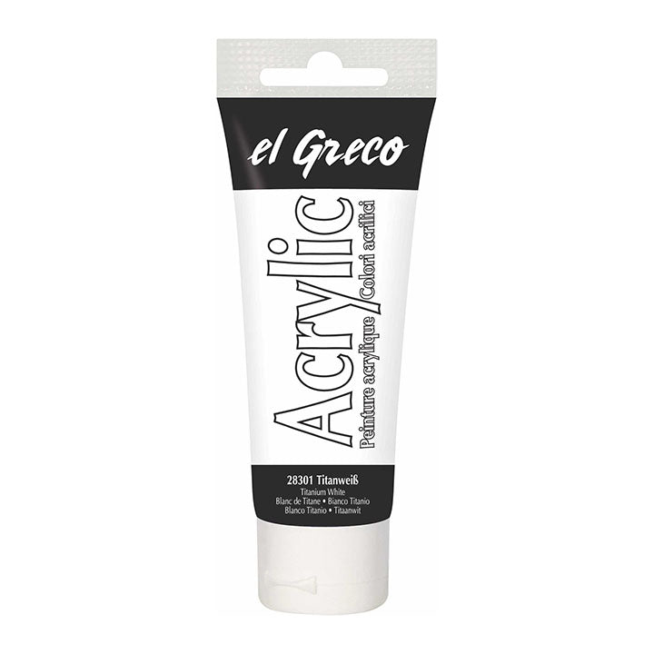 Colore acrilico El Greco 75 ml | sceglie tonalità