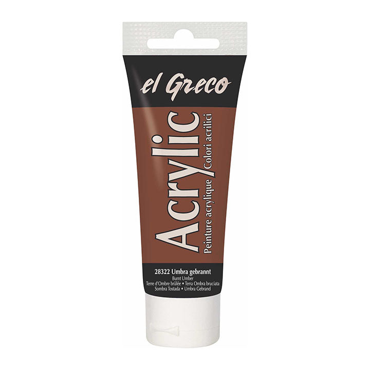 Colore acrilico El Greco 75 ml | sceglie tonalità