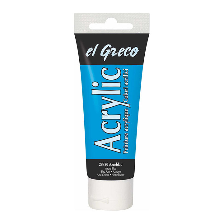 Colore acrilico El Greco 75 ml | sceglie tonalità