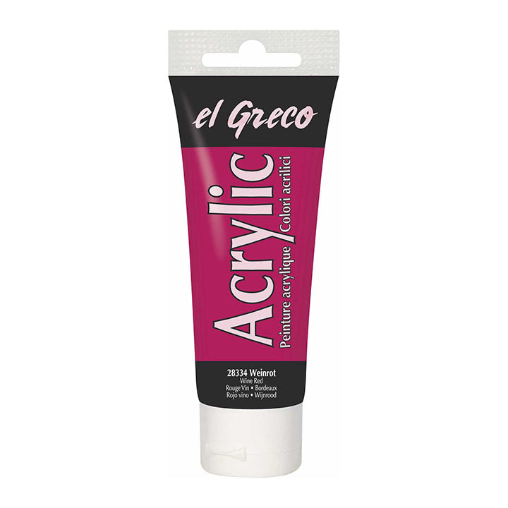 Colore acrilico El Greco 75 ml | sceglie tonalità