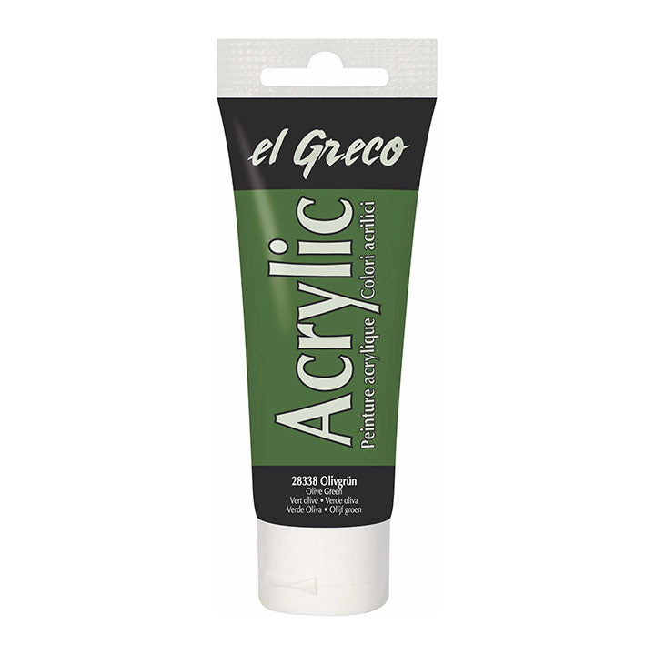 Colore acrilico El Greco 75 ml | sceglie tonalità