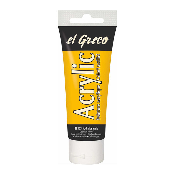 Colore acrilico El Greco 75 ml | sceglie tonalità