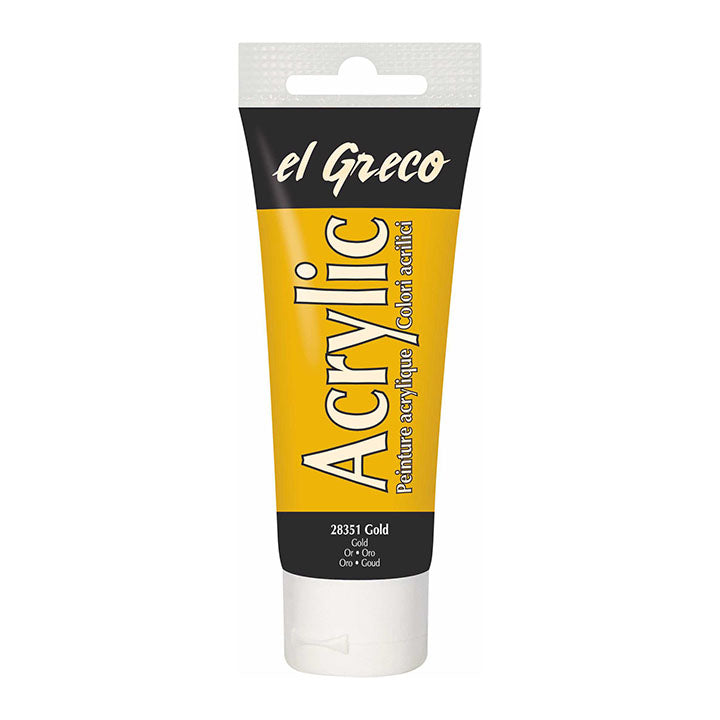 Colore acrilico El Greco 75 ml | sceglie tonalità