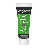 Colore acrilico El Greco 75 ml | sceglie tonalità