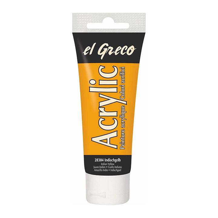 Colore acrilico El Greco 75 ml | sceglie tonalità
