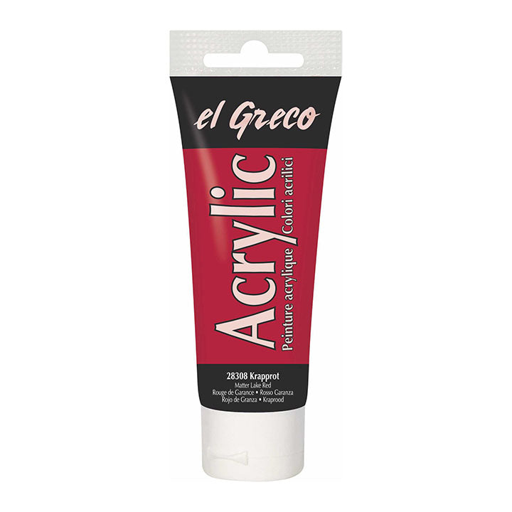 Colore acrilico El Greco 75 ml | sceglie tonalità