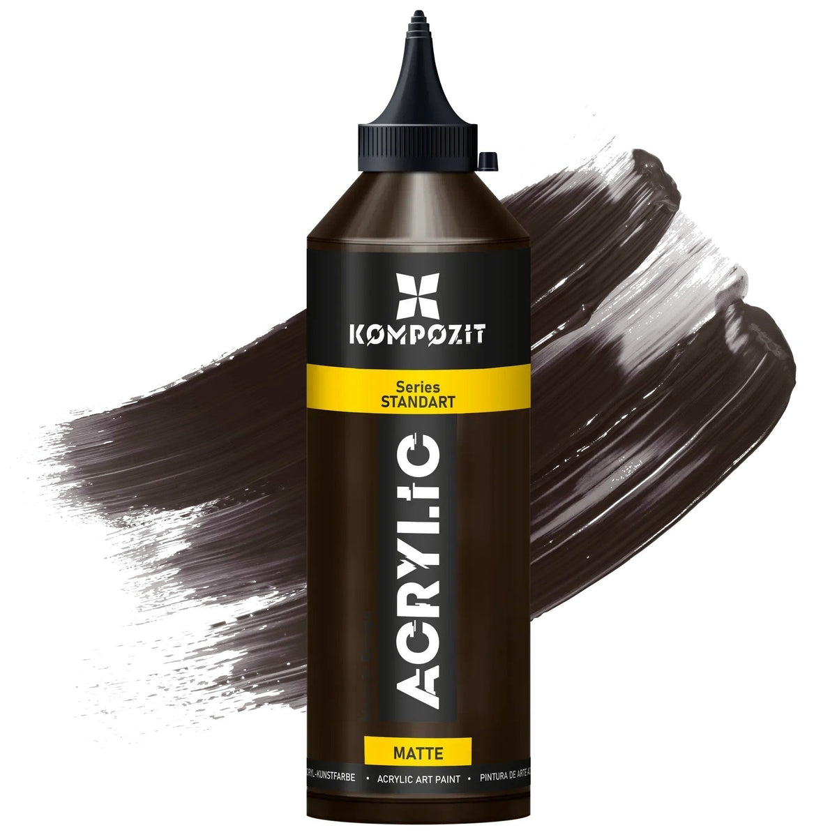 Colore acrilico Kompozit STANDART 500 ml – 84 Marrone scuro