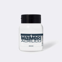 Colore acrilico MAIMERI Acrilico 500 ml – Bianco di Zinco