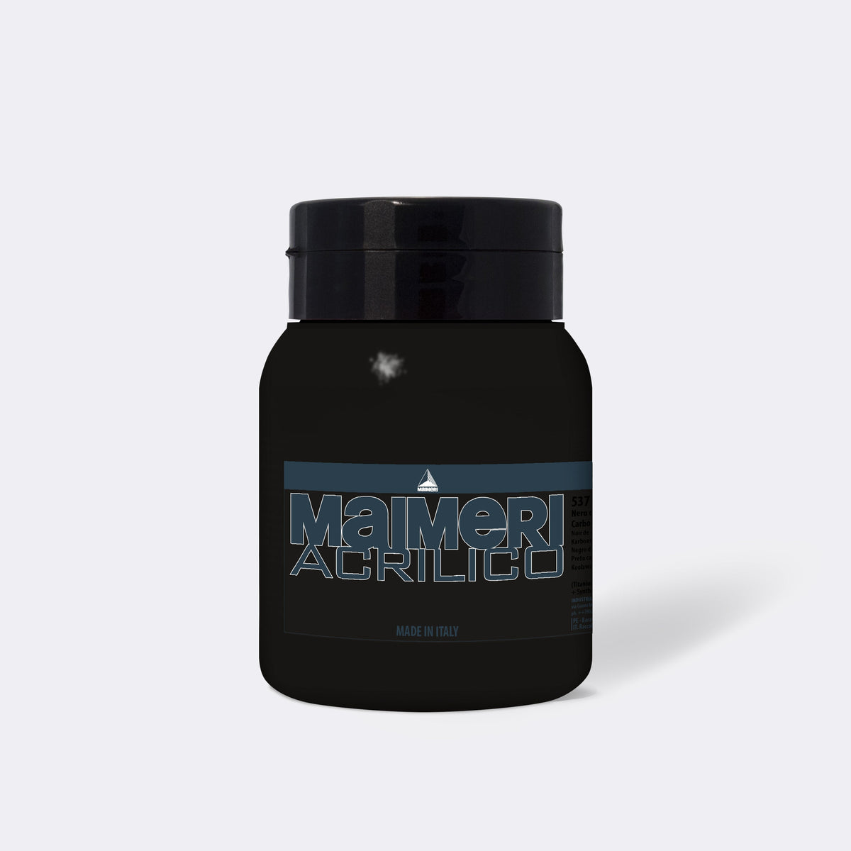 Colore acrilico MAIMERI Acrilico 500 ml – Nero Carbone