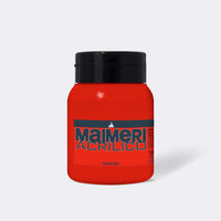 Colore acrilico MAIMERI Acrilico 500 ml – Rosso Permanente Chiaro