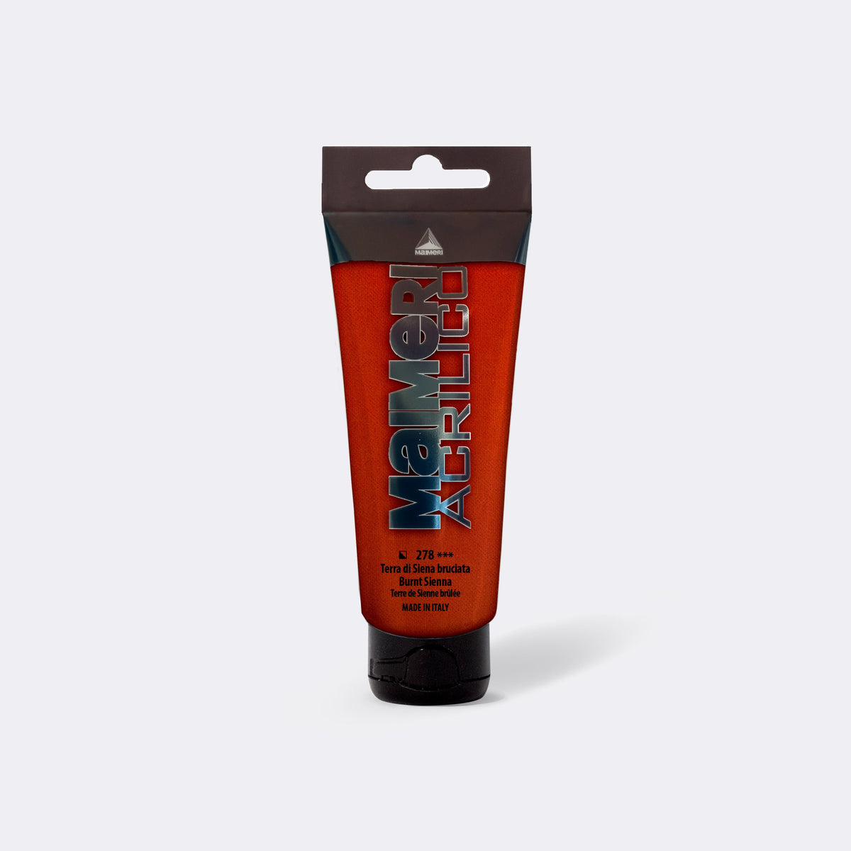 Colore acrilico MAIMERI Acrilico 75 ml – Terra di Siena Bruciata
