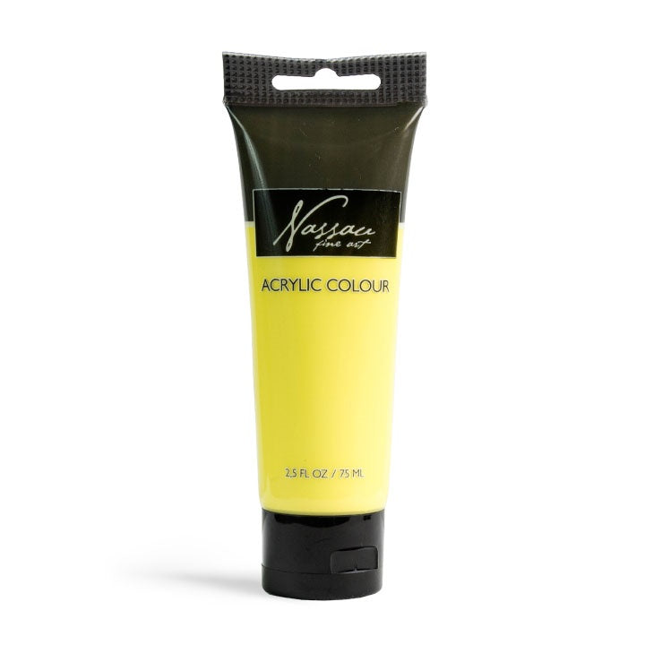 Colore acrilico Nassau Fine Art in tubo da 75 ml | varie sfumature