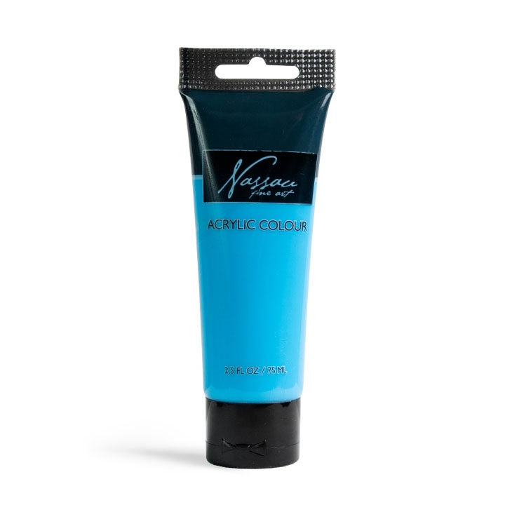 Colore acrilico Nassau Fine Art in tubo da 75 ml | varie sfumature