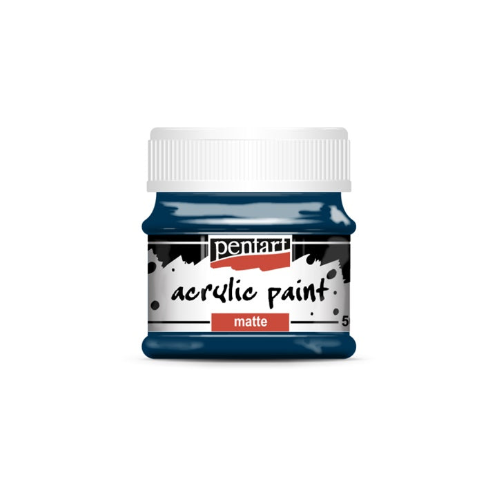 Colore acrilico opaco - 50 ml | colori diversi