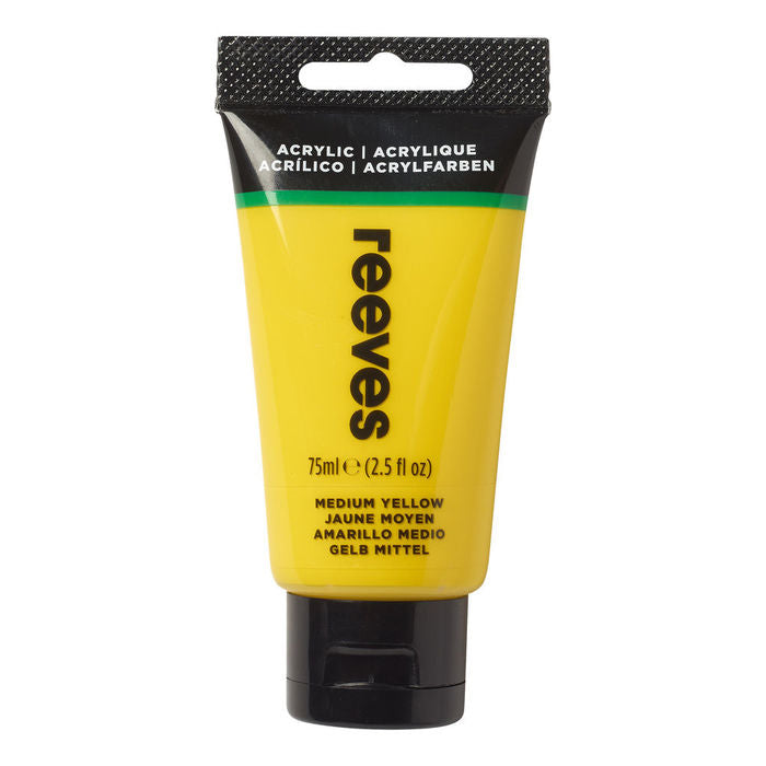 Colore acrilico REEVES Fine Artist 75 ml | varie sfumature