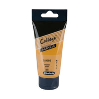 Colore acrilico Schmincke College Acrylic 75 ml – 610 Ocra