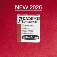 Colore ad acquerello Schmincke AKADEMIE mezzo godet - Golden pink – 335 Rosso scuro