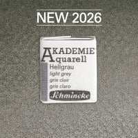 Colore ad acquerello Schmincke AKADEMIE mezzo godet - Golden pink – 775 Grigio chiaro