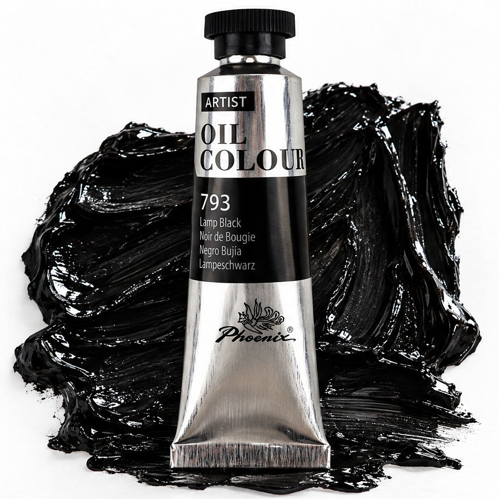 Colore ad olio Phoenix Artist Oil 40 ml | scegli tonalità – nero / 793