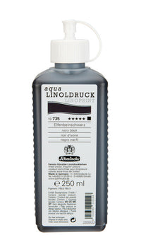 Colore per linoleografia Schmincke aqua-LINOPRINT 250 ml – 735 Nero avorio