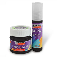 Colore per tessuti - 50 ml | colori diversi - nero