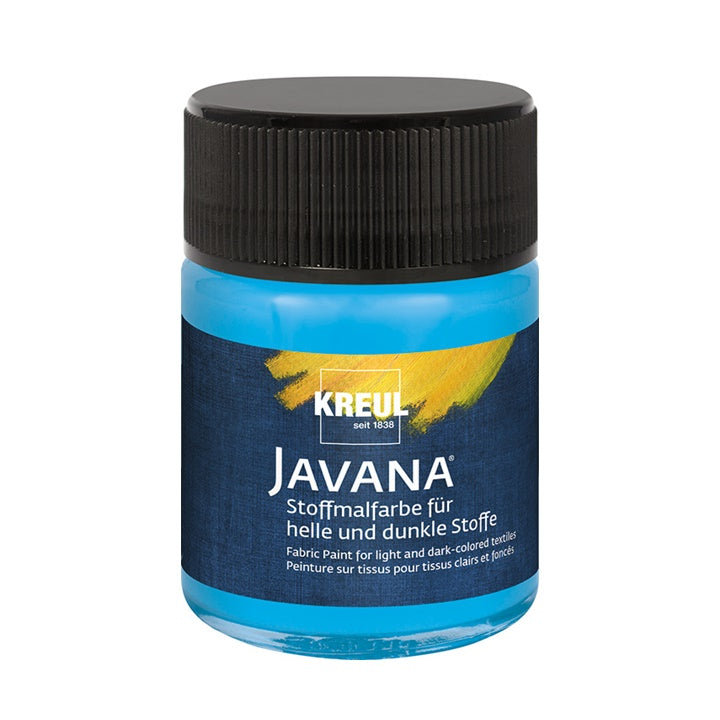 Colore per tessuti chiari e scuri JAVANA 50 ml | colori diversi