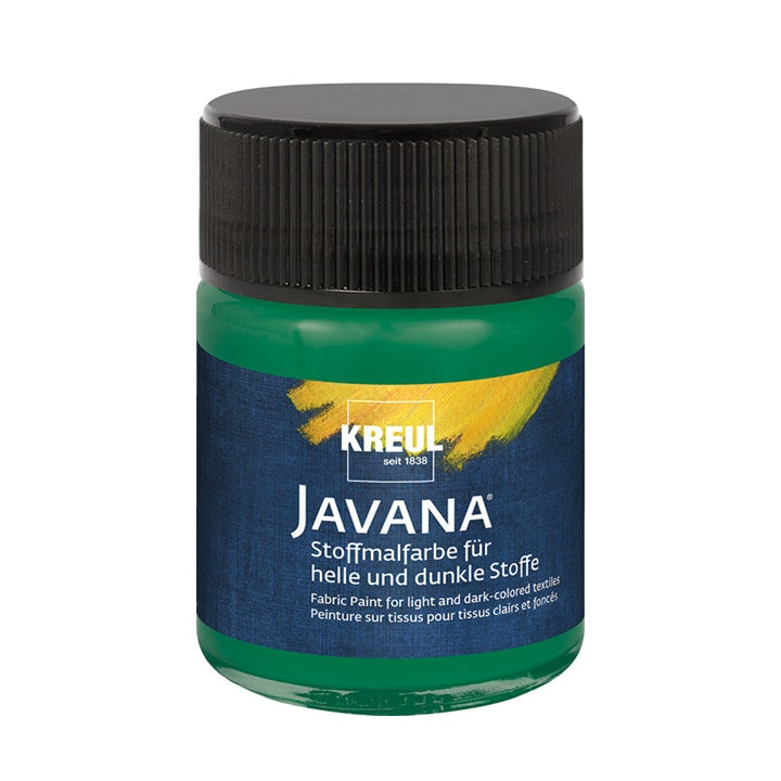 Colore per tessuti chiari e scuri JAVANA 50 ml | colori diversi