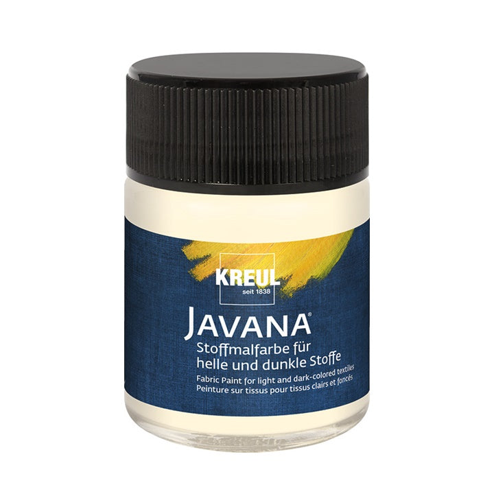 Colore per tessuti chiari e scuri JAVANA 50 ml | colori diversi