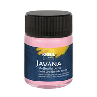 Colore per tessuti chiari e scuri JAVANA 50 ml | colori diversi