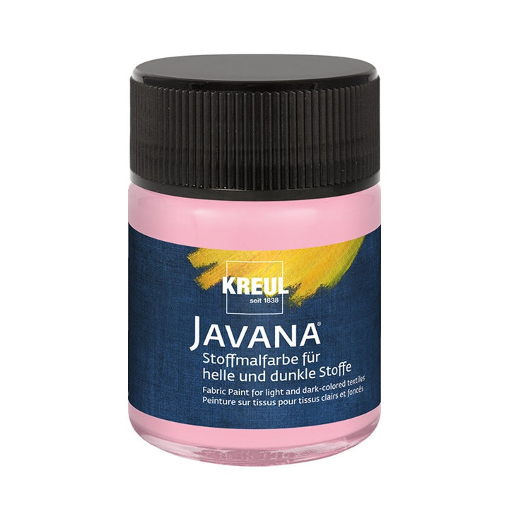 Colore per tessuti chiari e scuri JAVANA 50 ml | colori diversi