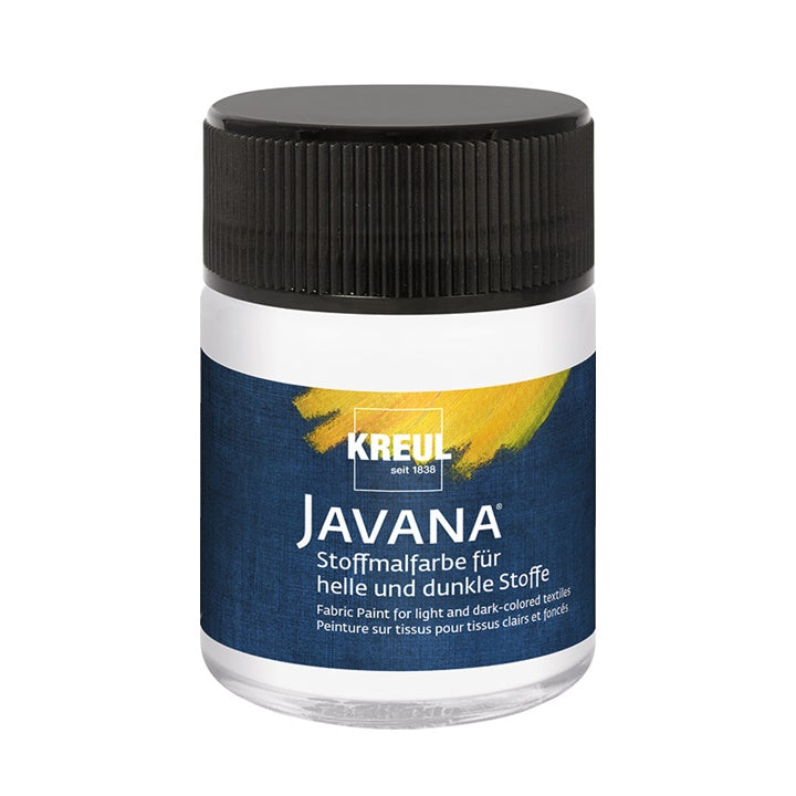 Colore per tessuti chiari e scuri JAVANA 50 ml | colori diversi