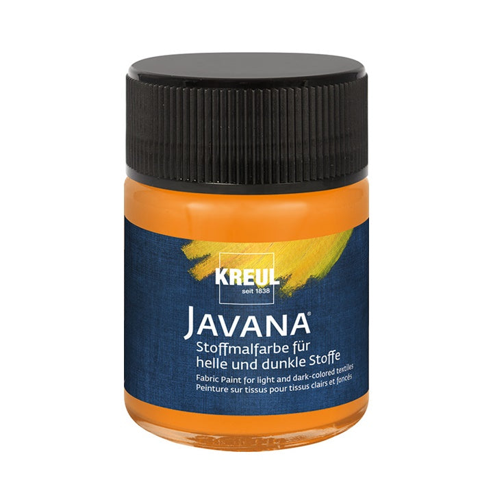 Colore per tessuti chiari e scuri JAVANA 50 ml | colori diversi