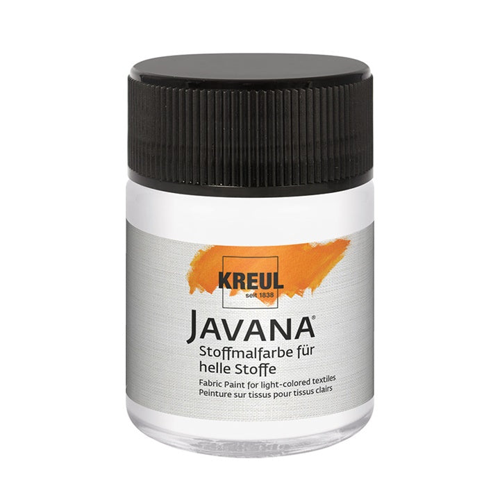 Colore per tessuti chiari JAVANA 50 ml | colori diversi
