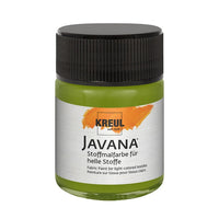 Colore per tessuti chiari JAVANA 50 ml | colori diversi