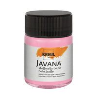 Colore per tessuti chiari JAVANA 50 ml | colori diversi