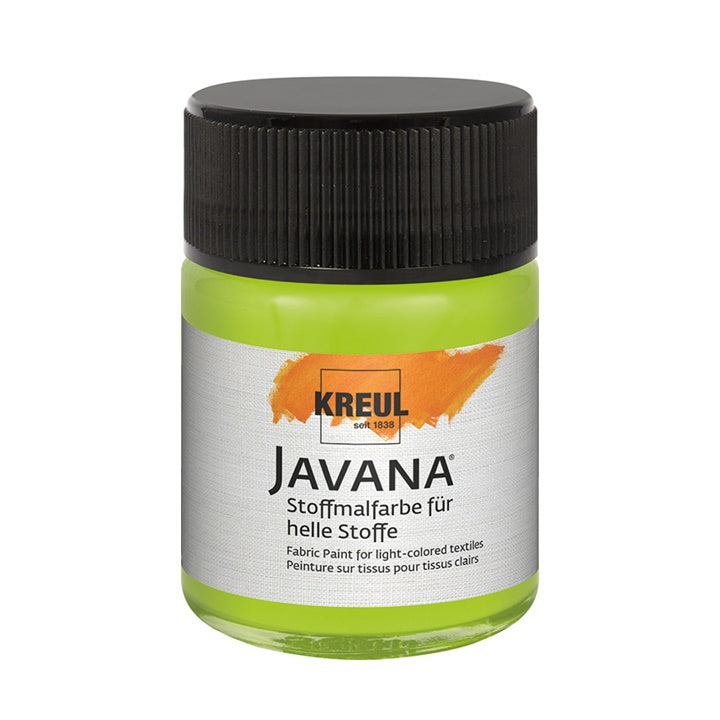Colore per tessuti chiari JAVANA 50 ml | colori diversi