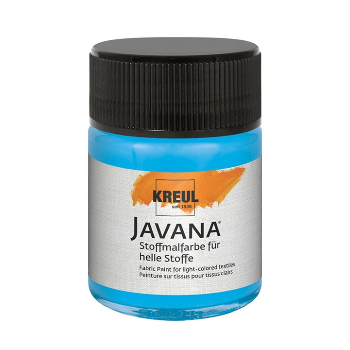 Colore per tessuti chiari JAVANA 50 ml | colori diversi