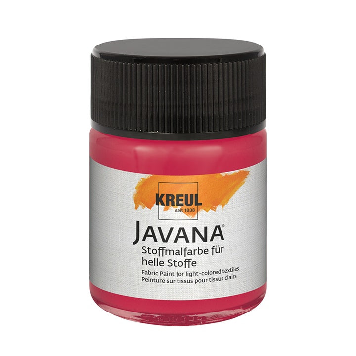 Colore per tessuti chiari JAVANA 50 ml | colori diversi