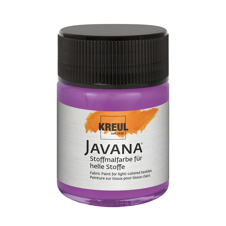Colore per tessuti chiari JAVANA 50 ml | colori diversi