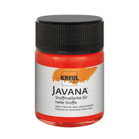 Colore per tessuti chiari JAVANA 50 ml | colori diversi
