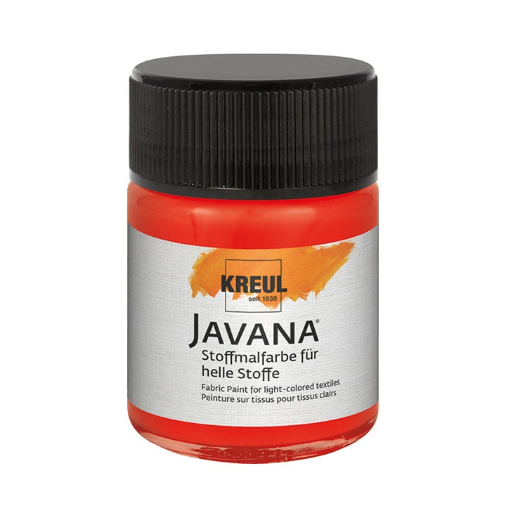 Colore per tessuti chiari JAVANA 50 ml | colori diversi