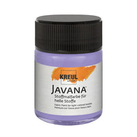 Colore per tessuti chiari JAVANA 50 ml | colori diversi
