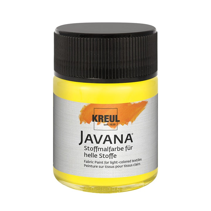 Colore per tessuti chiari JAVANA 50 ml | colori diversi
