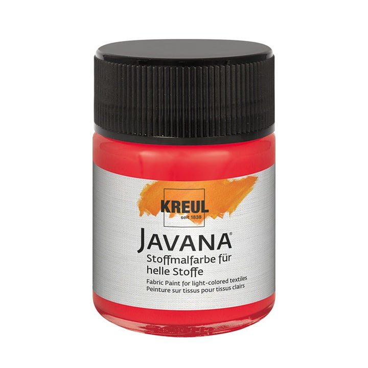 Colore per tessuti chiari JAVANA 50 ml | colori diversi