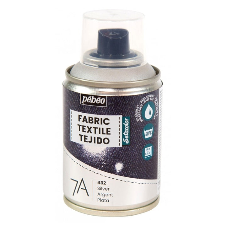 Colore per tessuti in spray Pebeo 7A 100 ml | scegli la tonalità