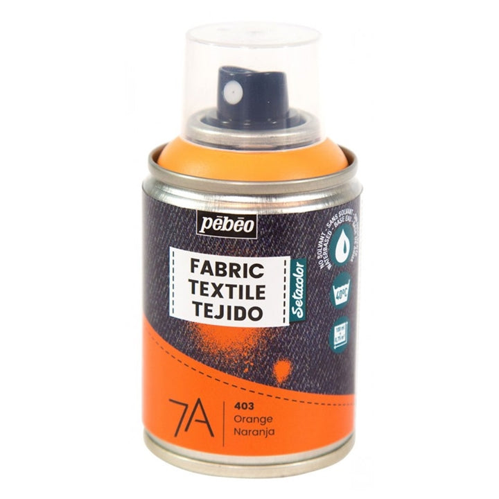 Colore per tessuti in spray Pebeo 7A 100 ml | scegli la tonalità