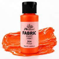 Colore per tessuti Phoenix 59 ml | colori diversi – arancione / 304