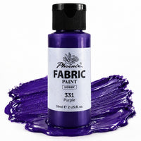 Colore per tessuti Phoenix 59 ml | colori diversi – viola / 331