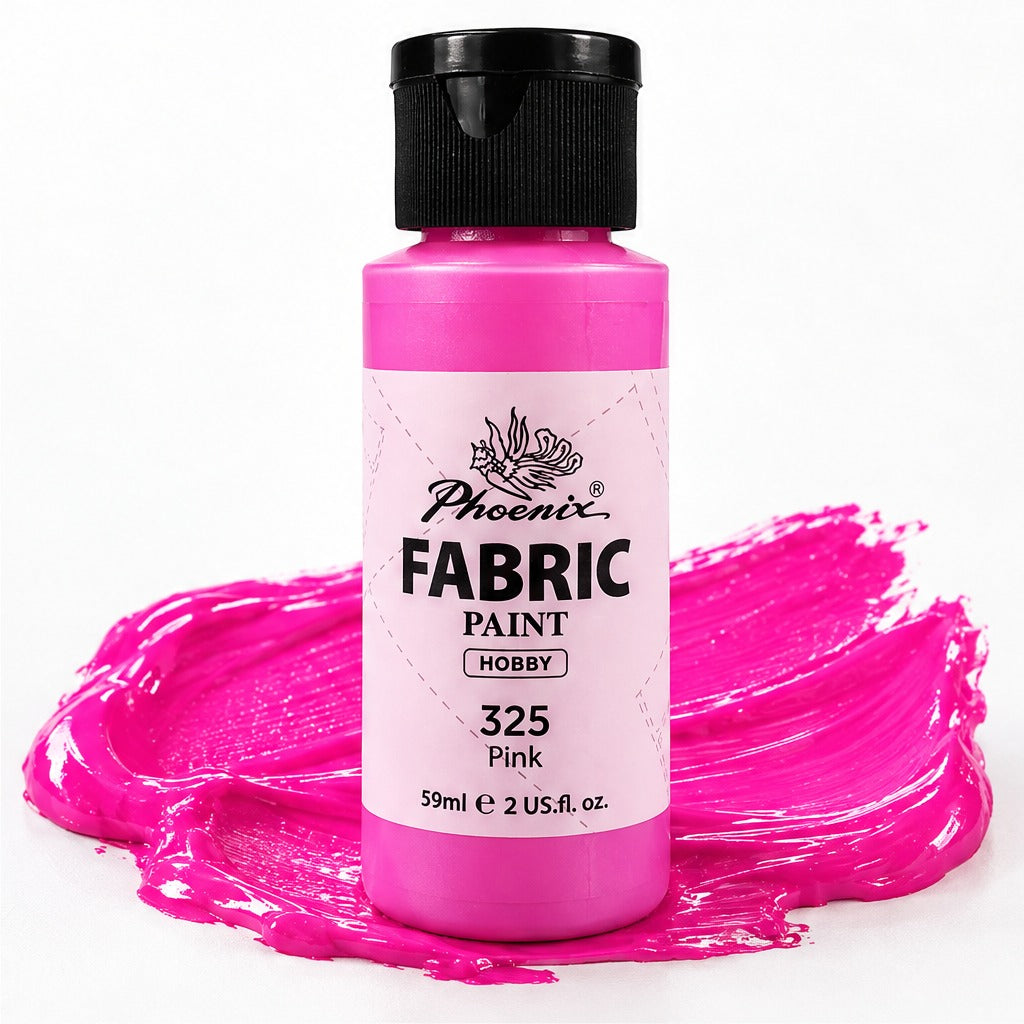 Colore per tessuti Phoenix 59 ml rosa 325